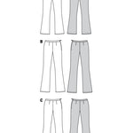Patrón Burda 6152 Pantalón - Ribes y Casals