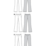 Patrón Burda 6152 Pantalón - Ribes y Casals