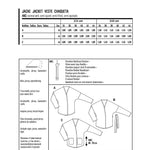 Patrón Burda 6153 Chaqueta - Ribes y Casals