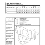 Patrón Burda 6153 Chaqueta - Ribes y Casals