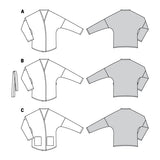 Patrón Burda 6153 Chaqueta - Ribes y Casals