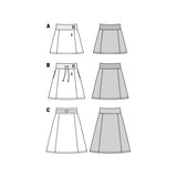 Patrón Burda 6154 Falda - Ribes y Casals