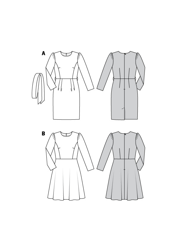 Patrón Burda 6164 Vestido - Ribes y Casals