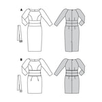 Patrón Burda 6165 Vestido - Ribes y Casals