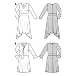 Patrón Burda 6176 Vestido - Ribes y Casals