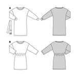 Patrón Burda 6180 Vestido - Ribes y Casals