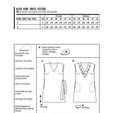 Patrón Burda 6221 Vestido - Ribes y Casals