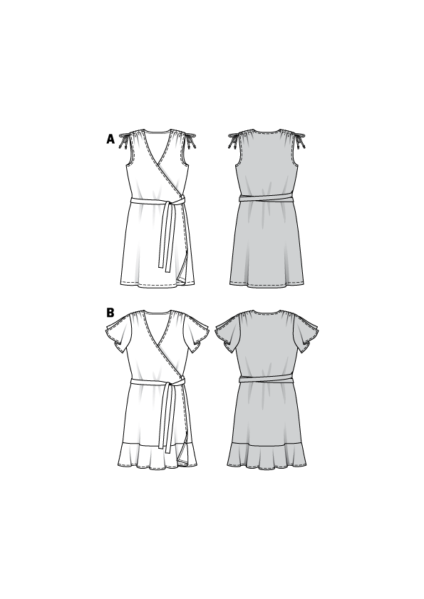 Patrón Burda 6238 Vestido - Ribes y Casals