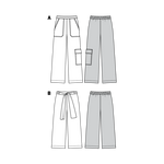 Patrón Burda 6250 Pantalón - Ribes y Casals