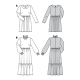 Patrón Burda 6265 Vestido - Ribes y Casals
