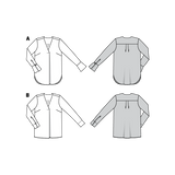 Patrón Burda 6278 Blusa - Ribes y Casals