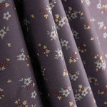Percal Estampado Floral Morado - Ribes y Casals