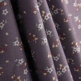 Percal Estampado Floral Morado - Ribes y Casals