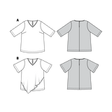 Patrón Burda 6307 Shirt - Ribes y Casals