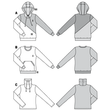 Patrón Burda 6315 Jersey - Ribes y Casals