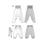 Patrón Burda 6316 Pantalón - Ribes y Casals