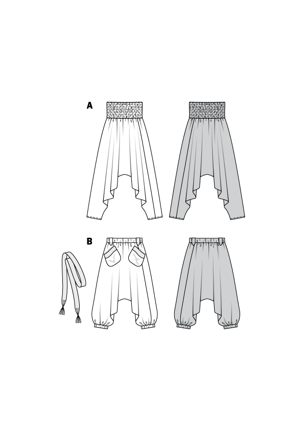 Patrón Burda 6316 Pantalón - Ribes y Casals