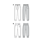 Patrón Burda 6317 Pantalón - Ribes y Casals