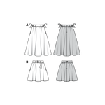Patrón Burda 6319 Falda - Ribes y Casals