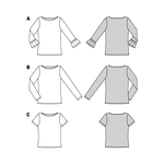 Patrón Burda 6328 Shirt - Ribes y Casals