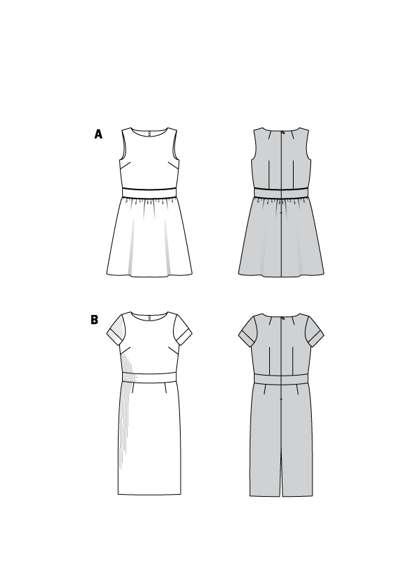 Patrón Burda 6339 Vestido - Ribes y Casals