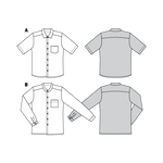 Patrón Burda 6349 Camisa - Ribes y Casals