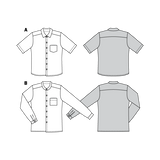 Patrón Burda 6349 Camisa - Ribes y Casals