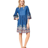 Patrón Burda 6401 Vestido - Ribes y Casals