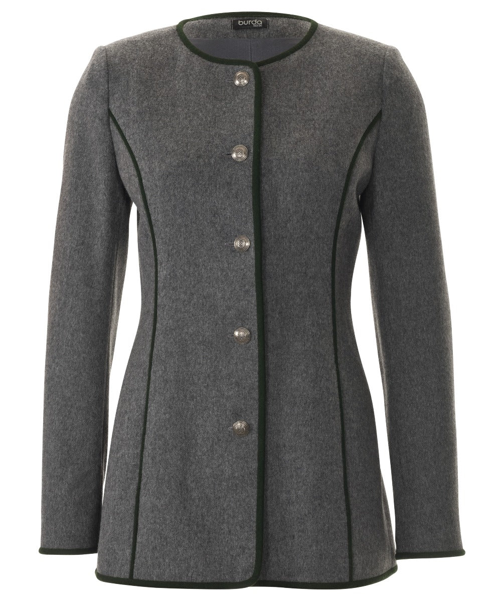 Patrón Burda 6465 Chaqueta - Ribes y Casals