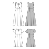 Patrón Burda 6496 Vestido - Ribes y Casals