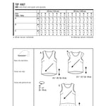 Patrón Burda 6501 Top - Ribes y Casals