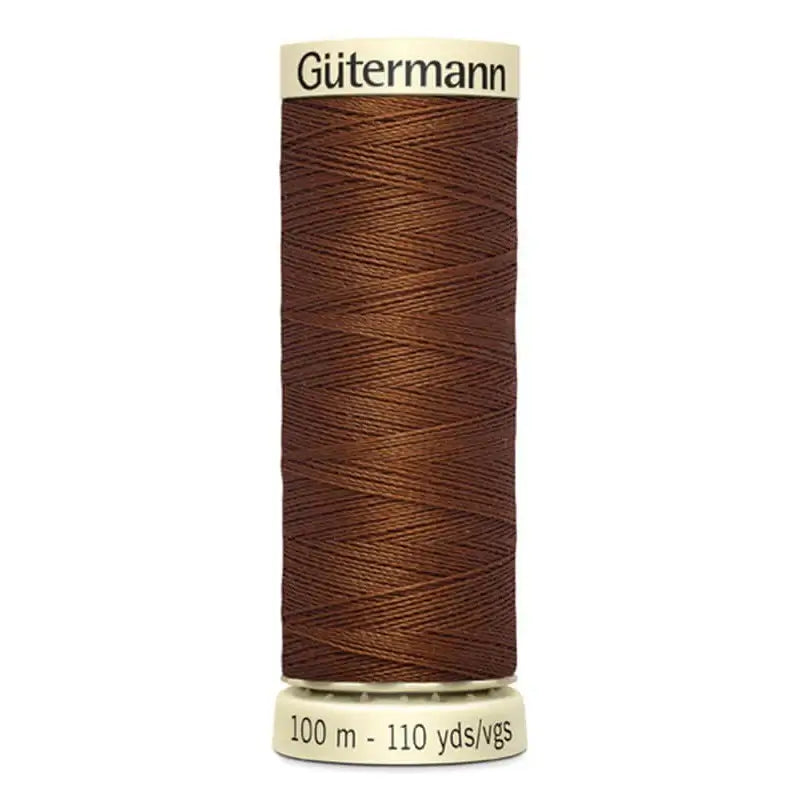 Hilos Gütermann 100m color 650 Marrón - Ribes y Casals