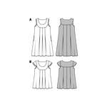 Patrón Burda 6532 Vestido y Top - Ribes y Casals