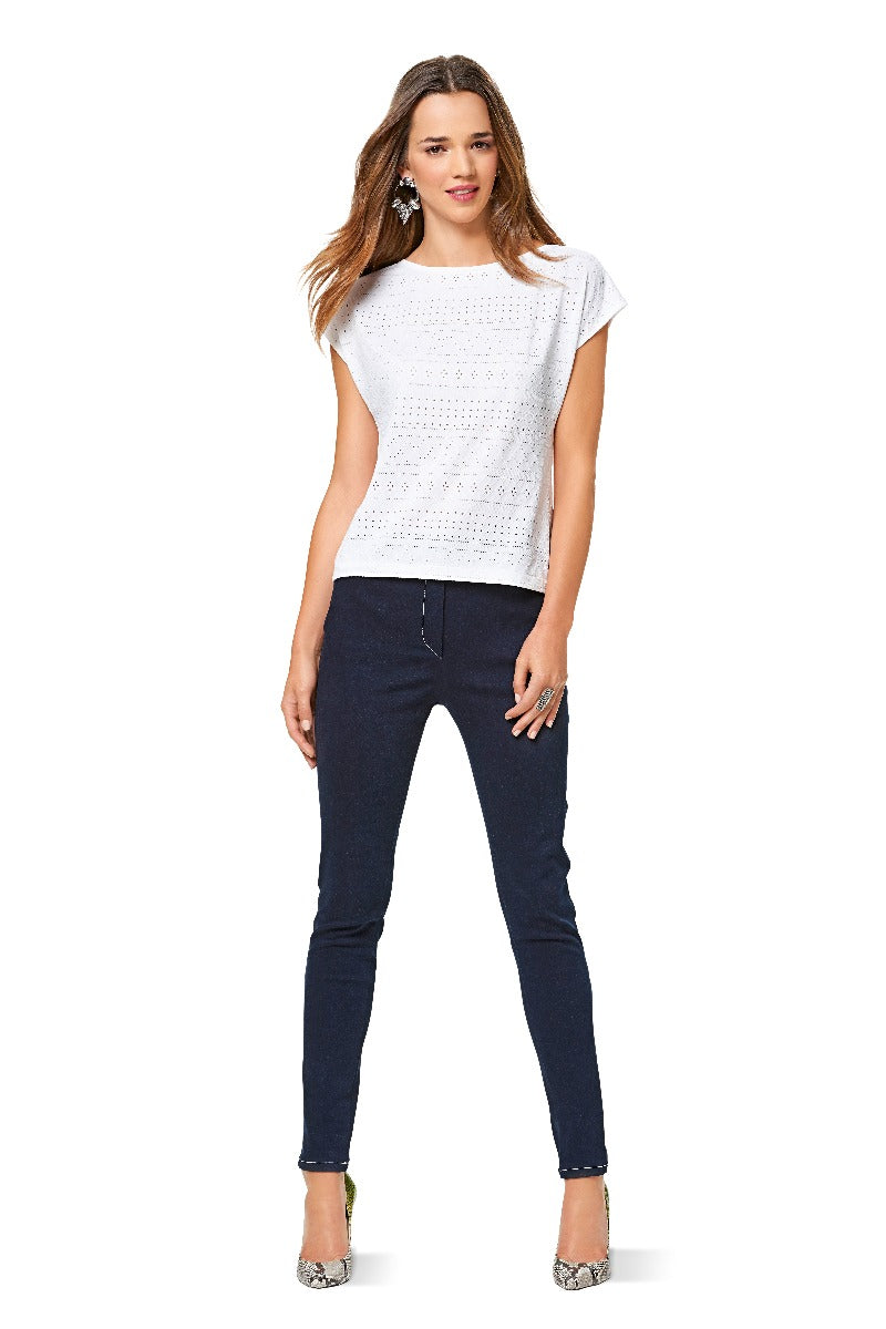 Patrón Burda 6540 Vestido y Top - Ribes y Casals