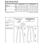 Patrón Burda 6573 Pantalón - Ribes y Casals