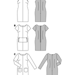Patrón Burda 6609 Vestido - Ribes y Casals