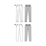 Patrón Burda 6689 Pantalón - Ribes y Casals