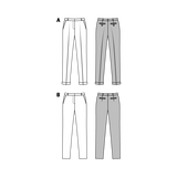 Patrón Burda 6689 Pantalón - Ribes y Casals