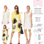 Patrón Burda 6773 Chaqueta y Vestido - Ribes y Casals