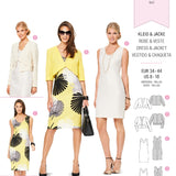 Patrón Burda 6773 Chaqueta y Vestido - Ribes y Casals