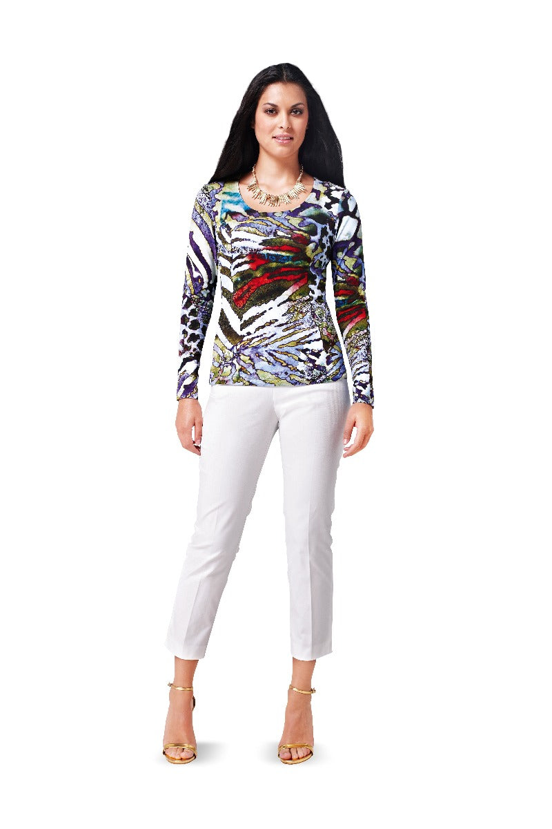 Patrón Burda 6820 Shirt - Ribes y Casals