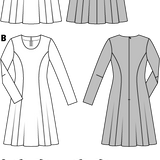 Patrón Burda 6821 Vestido - Ribes y Casals