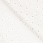 Tela Bordado Suizo Multi Flor Blanco Roto - Ribes y Casals