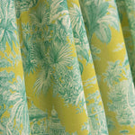 Popelín Algodón Estampado Jungla Exótica Lima - Ribes y Casals