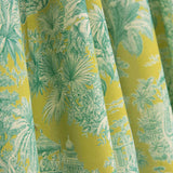 Popelín Algodón Estampado Jungla Exótica Lima - Ribes y Casals
