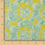 Popelín Algodón Estampado Jungla Exótica Lima - Ribes y Casals