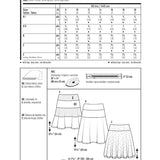 Patrón Burda 6904 Falda - Ribes y Casals