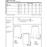 Patrón Burda 6937 Falda - Ribes y Casals