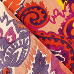 Viscosa Bambula Estampada Paisley Sunset - Ribes y Casals