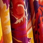 Viscosa Bambula Estampada Paisley Sunset - Ribes y Casals